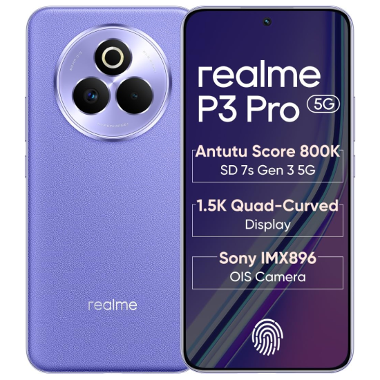 realme P3 Pro 5G (Galaxy Purple, 256 GB)  (8 GB RAM)